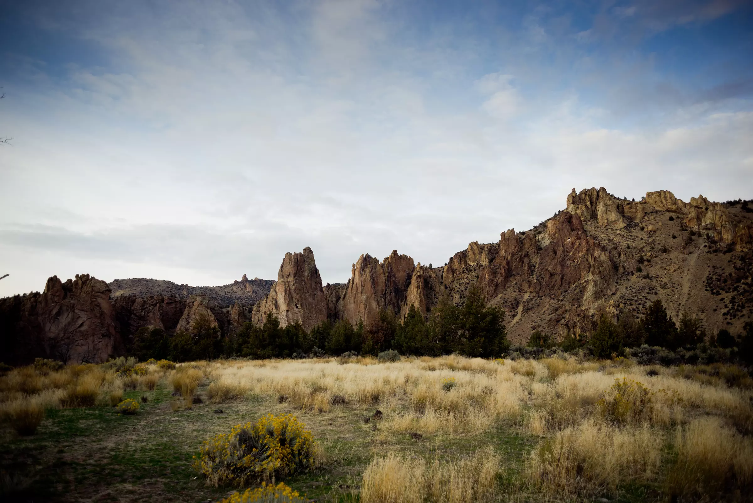 Smith Rock State Park - piękne miejsce, ale mieliśmy bardzo mało czasu na zwiedzanie, więc niestety nie poszliśmy żadnym szlakiem