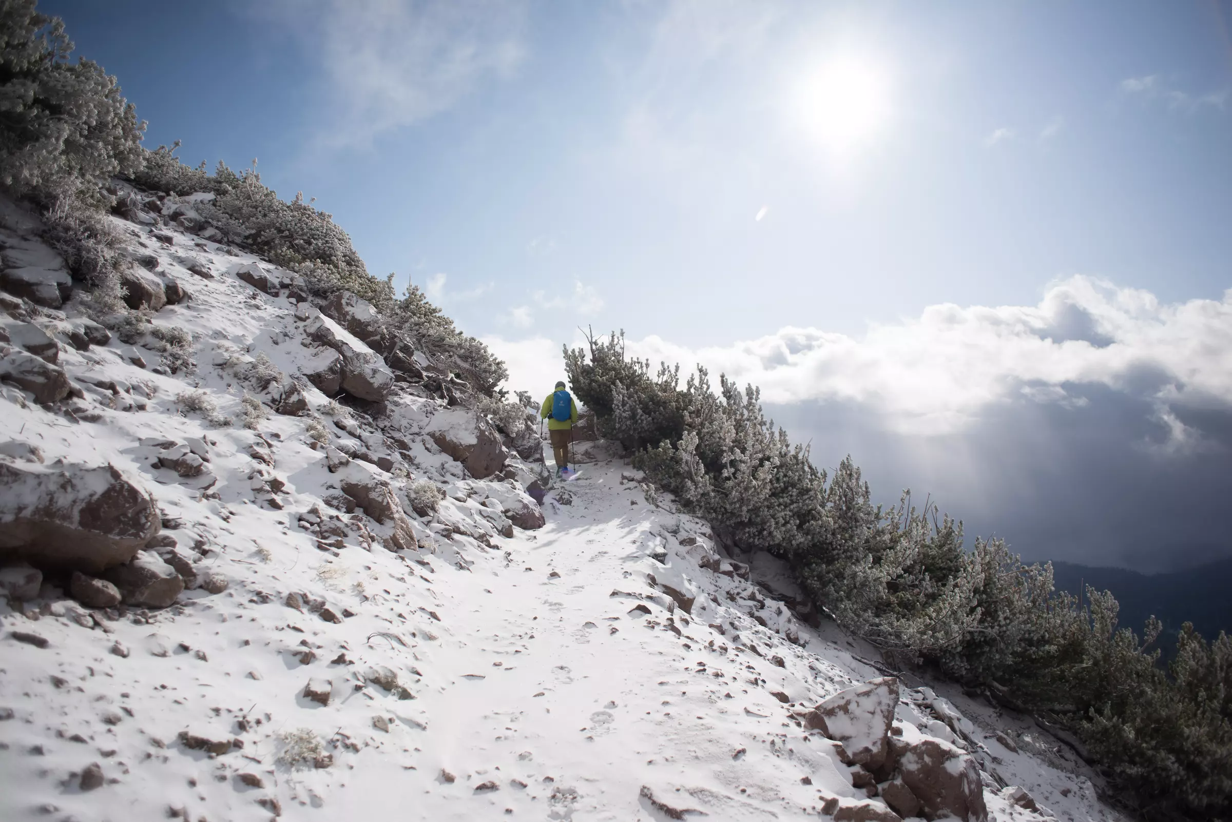Zdobywanie Lassen Volcanic Peak