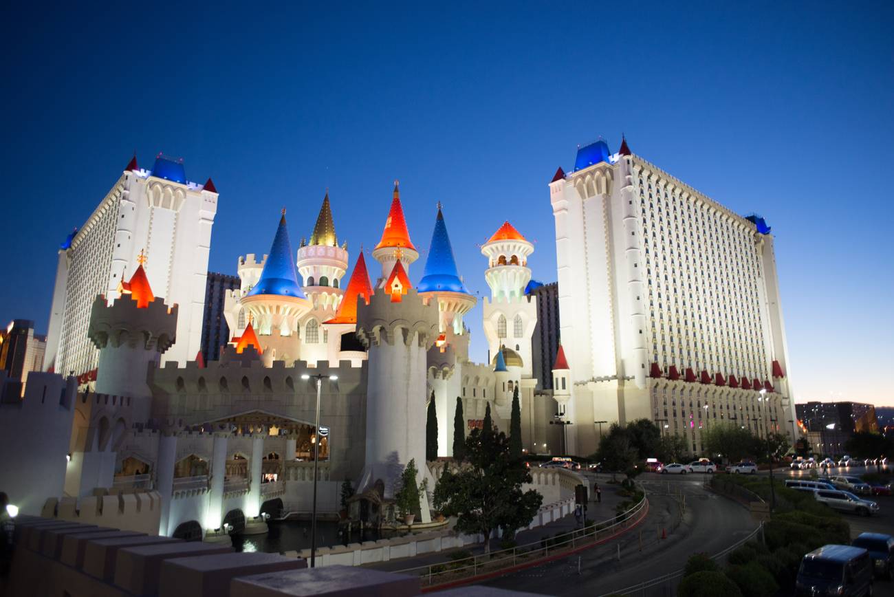 Las Vegas - Princess' Castle - najbardziej kiczowaty budynek w LV